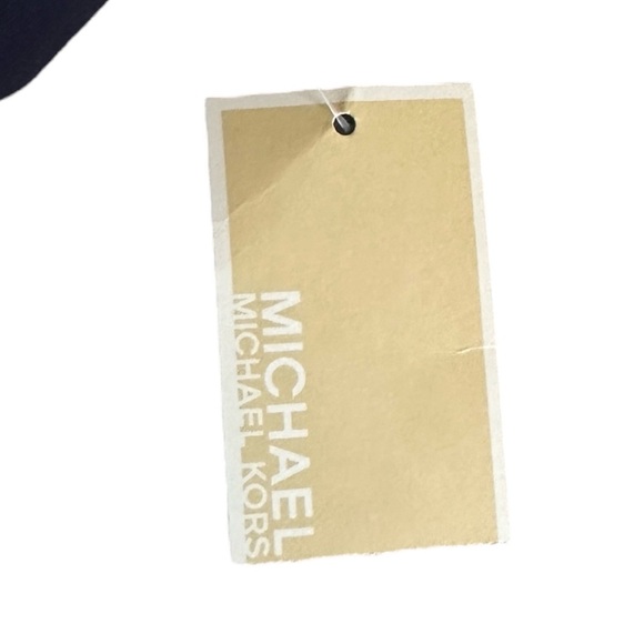 Michael Kors Sleeveless Maxi Dress Blue Ombre Button Front Pockets Slit M NWT - Picture 9 of 11